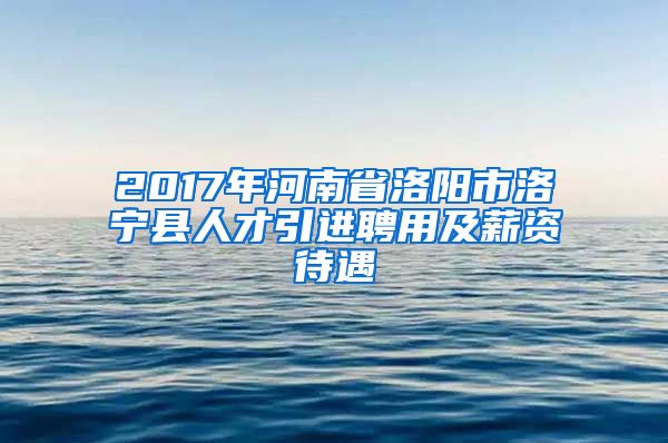 洛宁县城最新招聘信息全面解析